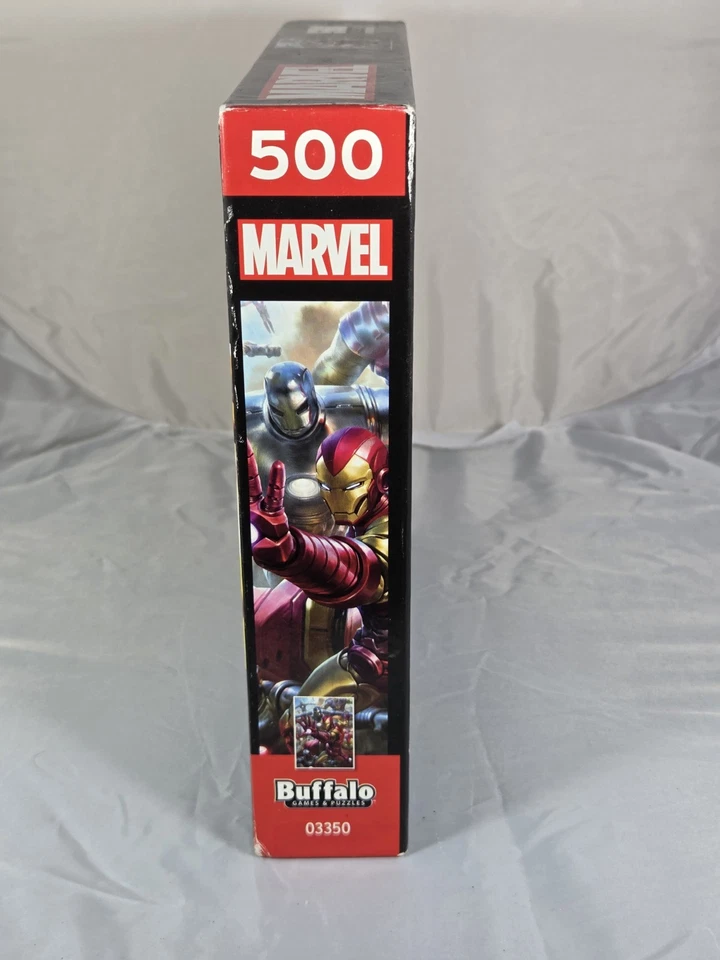 Marvel Iron Man 500 Piezas Buffalo Games Puzzle 15" x 21.25" NUEVO Precintado Foto 2 de 4