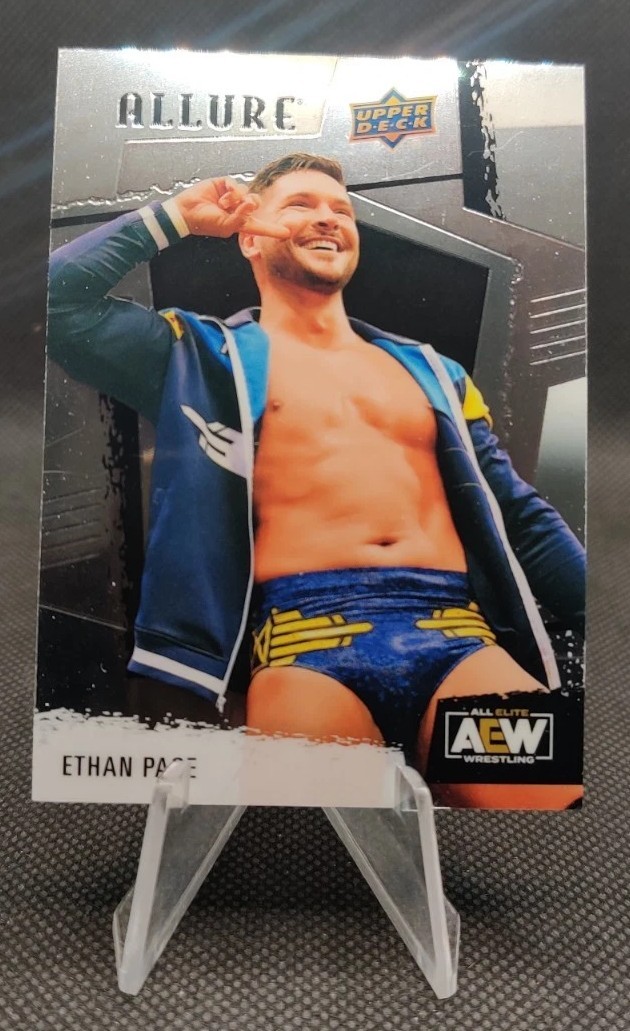 2022 Upper Deck Allure AEW #29 Ethan Page Wrestling Card