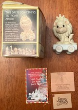 1991 Precious Moments Figurine Birthday Series Five Year Old 15989 BOX TAGS