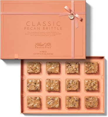 Chocolates - Classic Pecan Brittle Collection, with Luxury  Box, A total of 12