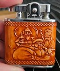 Vintage 1950 era Yoshinaga Prince Automatic pocket lighter, "7 Lucky Gods" Japan — photo 7