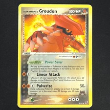 Groudon 9/95 - Team Magma vs Team Aqua - Pokemon Card