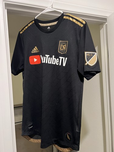 2018 LAFC Los Angeles FC Home Jersey Football MLS Authentic Inaugural Adidas