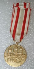 Hamburg, Sturmflutmedaille von 1962 am Band