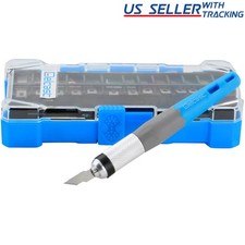 Delcast Craft Knife Set Hobby Art Carving Tool 13 Razor Blades & Storage Case