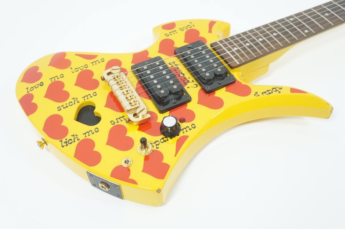 Burny YELLOW HEART Jr. YH-JR X JAPAN HIDE Built-in Speaker Travel
