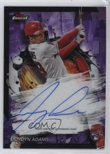 2024 Topps Finest Purple Refractor 61/125 Jordyn Adams #FA-JAD Auto 10k8