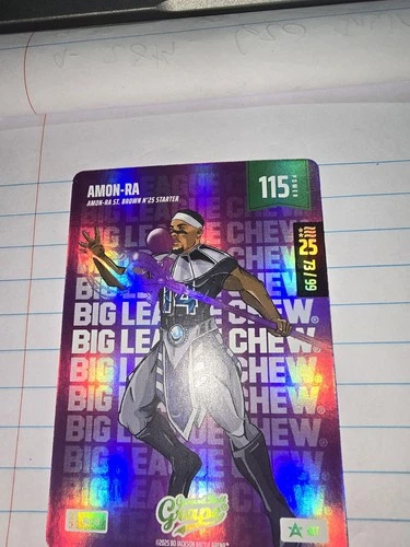 2025 Bo Jackson Battle Arena NSCC Amon-Ra Big League Chew Grape BLC-15 #/99
