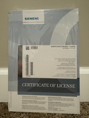 Sealed Siemens 6AV2107-0HA00-0BB0  Simatic Wincc Recipes + Logging RunT Advanced