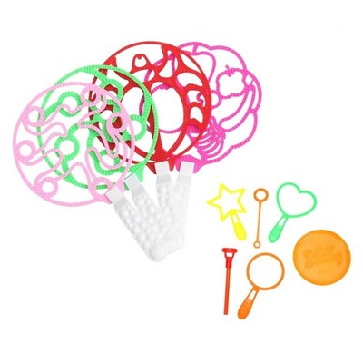  1 Set / 10PCS Blow Bubbles Bars Kinder Lernspielzeug Kunststoff Bubble Maker
