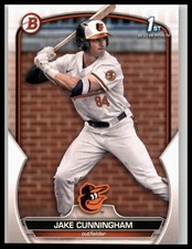 2023 Bowman Draft #BD-198 Jake Cunningham