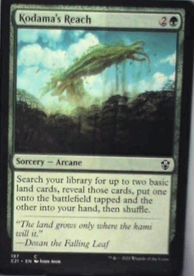 Kodama's Reach - Commander 2021: #197, Magic: The Gathering Lp C309
