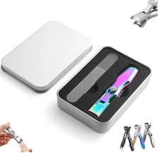 Professional German Nail Clippers for Thick Nails, Stainless Steel Nail Clippers