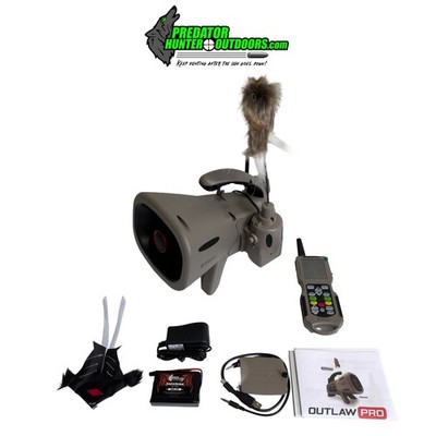 ICOtec OUTLAW PRO Predator Call & Decoy Combo + FREE $80 NightSnipe Battery Pack