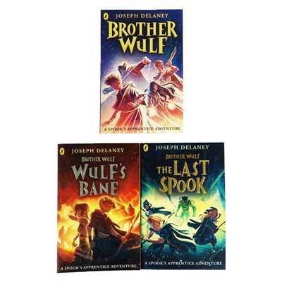 The Spook's Apprentice: Brother Wulf By Joseph Delaney 3 Books - Ages 9-14 - PB