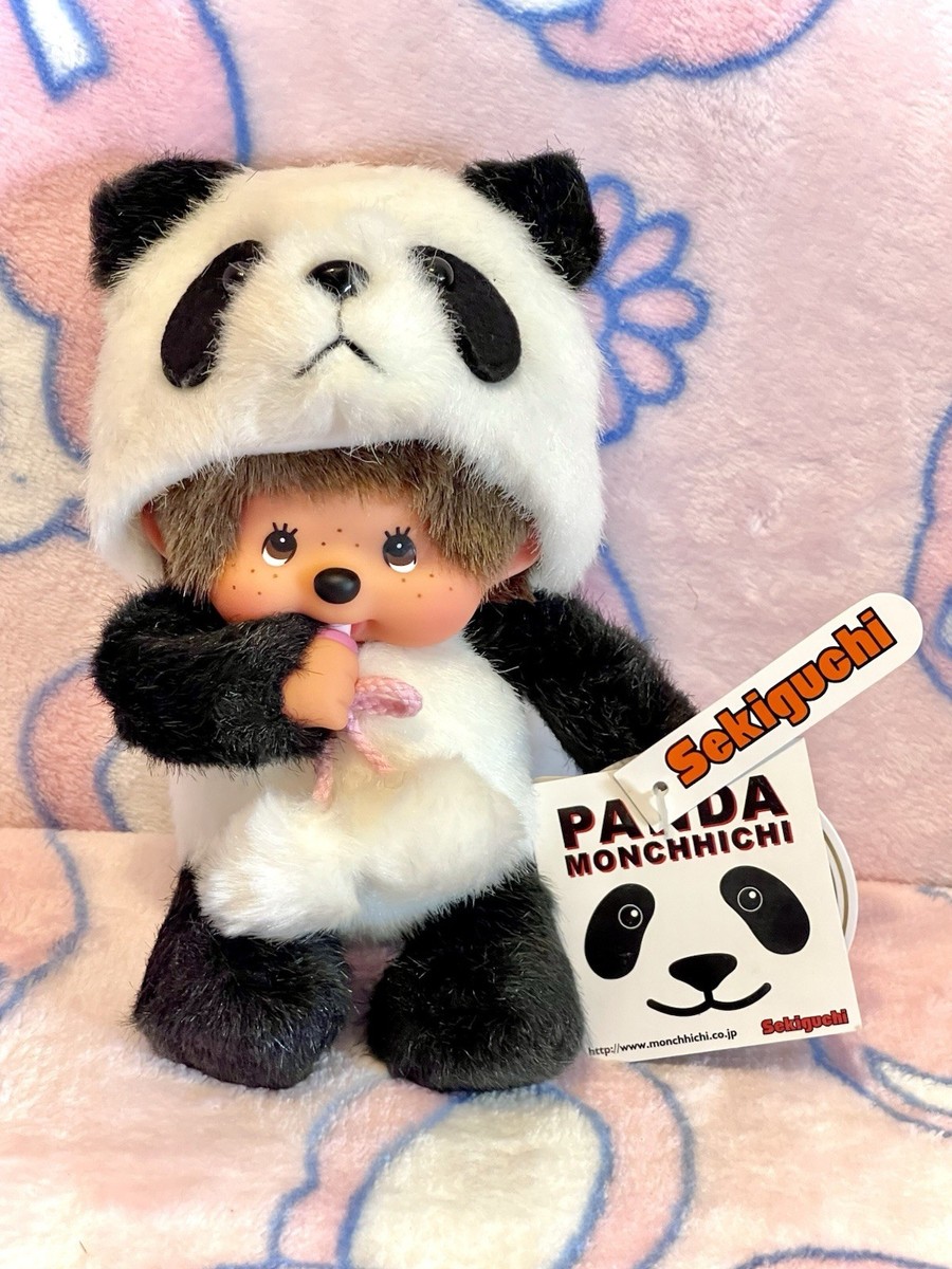 【Monchhichi】40th Anniversary ぬいぐるみ Sekiguchi Monchhichi 40th Anniversary Panda bear Costume 8