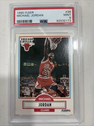 1990 Fleer Michael Jordan #26 PSA 9 MINT
