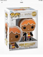 Figura Funko Pop Harry Potter 177 Ron Weasley Galleta de Jengibre Edición Vacacional
