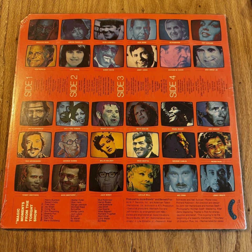 SEALED Here's Johnny: Magic Moments From The Tonight Show Vinyl LP 12” SPNB-1296 - Image 3 of 4