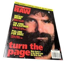 WWF RAW Magazine February 2000 Mick Foley Mankind The Rock Terri Runnels