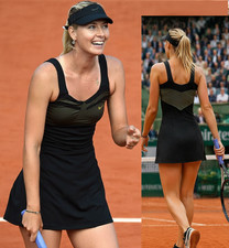 Nwt NIKE Maria Sharapova Tennis Dress w/ Bra Skirt S Small M Medium L Large