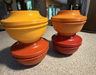 Lot of 4 VTG Tupperware Serve & Seal Bowls & Lids Harvest Colors RETIRED Vintage — photo 10