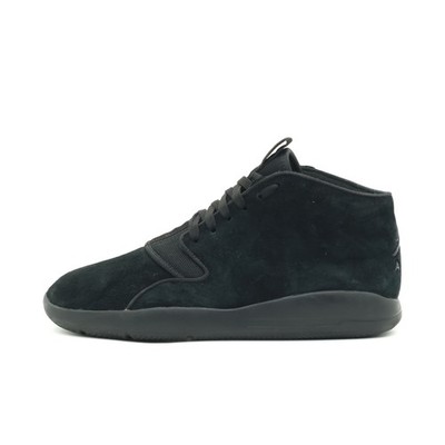 Nike Herren Air Jordan Eclipse Chukka Sneaker Schwarz Wildleder Mid-Top EU 43