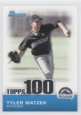 2010 Bowman Topps 100 Prospects Tyler Matzek #TP8 0b0