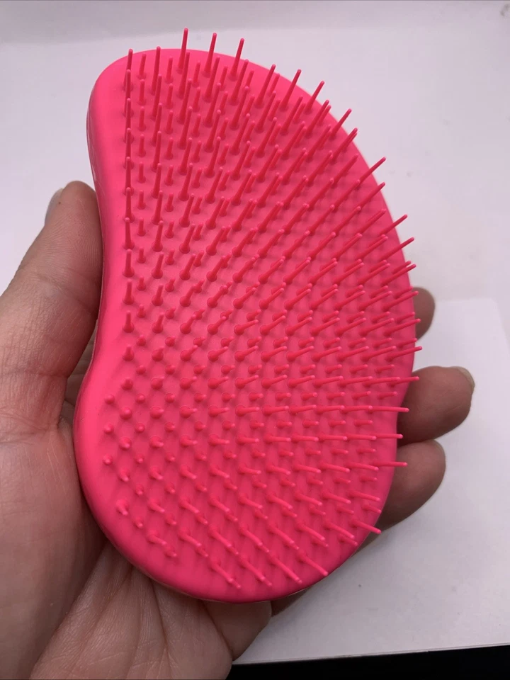Cepillo desenredante original Tangle Teezer, cepillo para cabello seco y húmedo para rosa grueso Foto 2 de 3