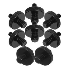 8pcs Metal Camera Stand Adapter Thread Converter Screw 1/4 Male To M4 Male