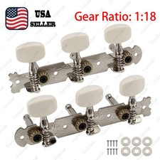 1 Pair 3L 3R Classical Guitar String Tuning Pegs Machine Heads Tuners Keys 1:16