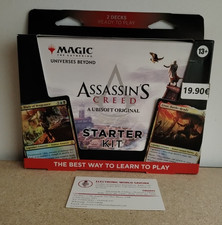 MTG ASSASSIN'S CREED STARTER KIT INGLESE MAGIC THE GATHERING UNIVERSE BEYOND UB