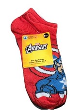 Marvel Avengers 6 Pairs of Boys Socks size medium