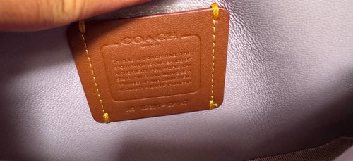 NWT Coach Tabby Shoulder Bag 26 With Quilting CP147 In Soft Purple With Dust Bag - Picture 11 of 12