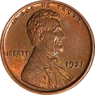 1921-P Lincoln Cent