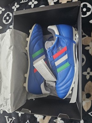 Adidas Copa Mundial Made In Germany X Italy FG- Blue/Panton Limited  Edition) UK