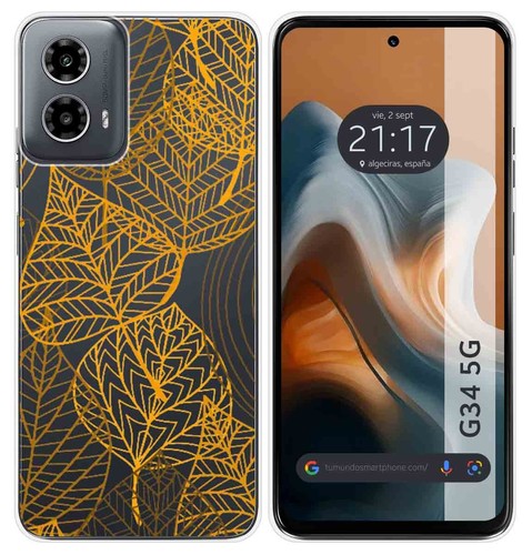 HFICY Girly - Custodia per telefono con pelliccia sintetica, compatibile per Moto G42, con 2 pellicole protettive in vetro, peloso sfocato e morbido (nappa leopardato