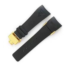 26mm Rubber replacement Watch Strap For I-Gucci Digital Men's Watch YA114209