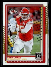 2025 Donruss Optic #82 Chris Jones Card Kansas City Chiefs