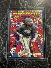 James Wood 2025 Topps Series 1 Celebrations Power Players RC #PP-23  Nationals