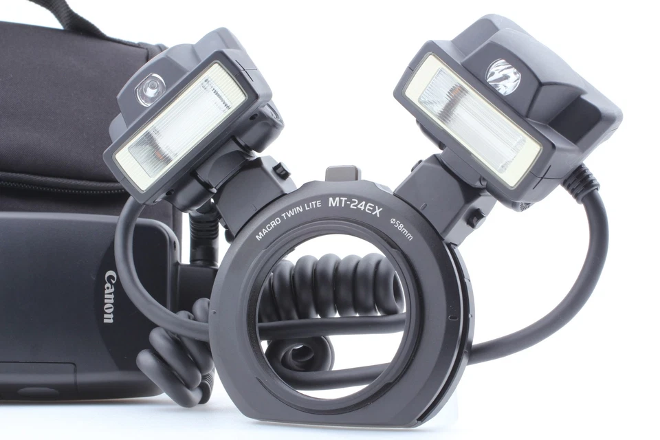 [N MINT] Canon MT-24EX Macro Twin Lite Flash for Canon Digital SLR Cameras JAPAN - Image 3 of 4