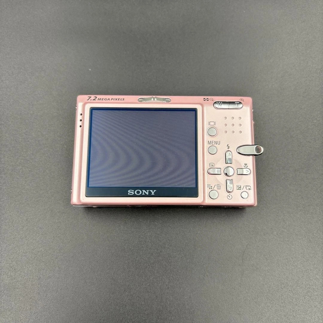 Sony Cyber-shot DSC-T10 Pink 7.2MP Digital Camera with 3x Optical