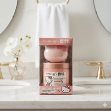 The Creme Shop Hello Kitty Peach Petals SPA SET Bath Bomb  Body Scrub -Set of 6