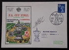 LIVERPOOL 1974 FA CUP FINAL FDC - HAND SIGNED BY 2x GOALSCORER - KEVIN KEEGAN