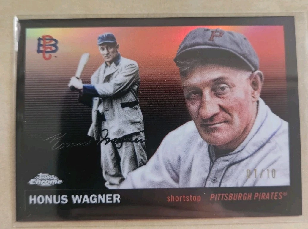 Topps Honus Wagner Baseball Serial Numbered Sports Trading Cards 