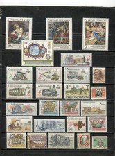 TCHECOSLOVAQUIE - Lot de timbres tous différents