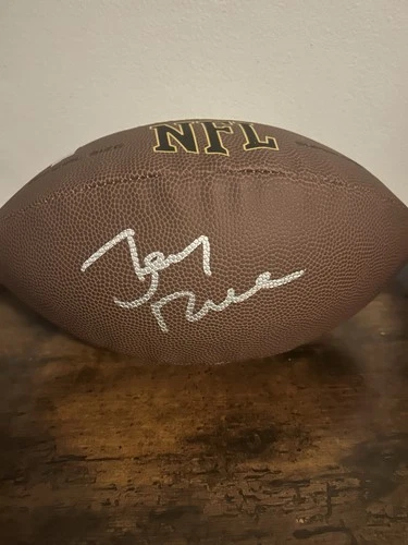 Jerry Rice Signed Football