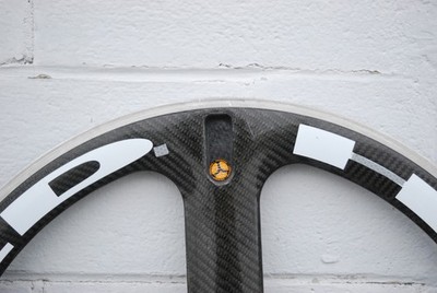 HED Jet Disc and Hed H3 Carbon Trispoke Wheelset - 700c - Clincher