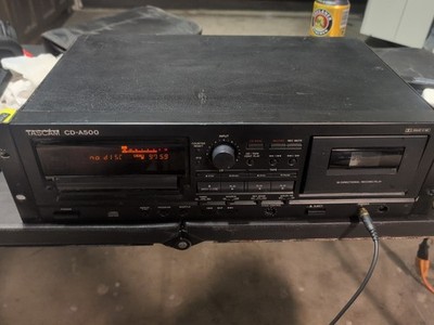 TASCAM CD-A500 PROFESSIONAL CD PLAYER CASSETTE DECK - Parts Only