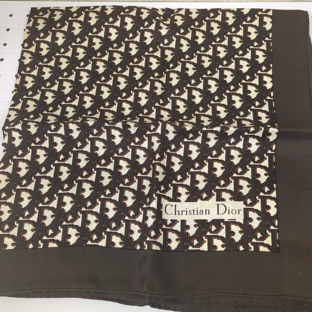 小物 AUTHENTIC VINTAGE CHRISTIAN DIOR SCARF VINTAGE CHRISTIAN DIOR SCARF FRANCE 100% SILK AMAZING DESIGN